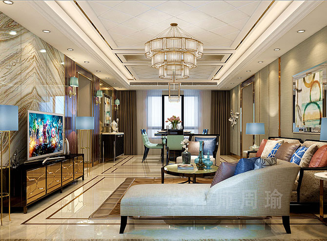 浪操鸡视频世纪江尚三室两厅168平装修设计效果欣赏